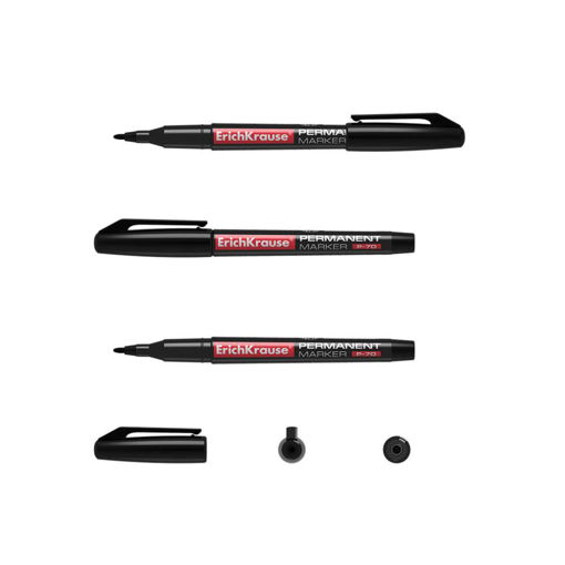 Picture of ERICHKRAUSE PERMANENT MARKER MEDIUM BLACK